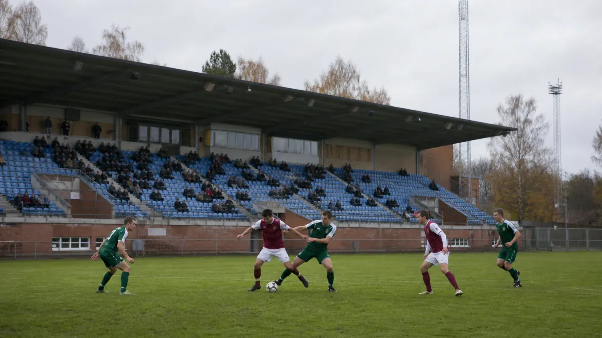 Allsvensk arena under matchdag