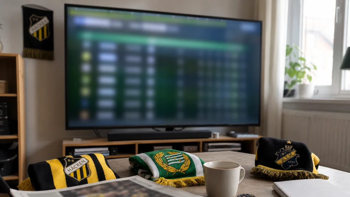 Två poäng skiljer – Häcken försvarar serieledningen mot AIK