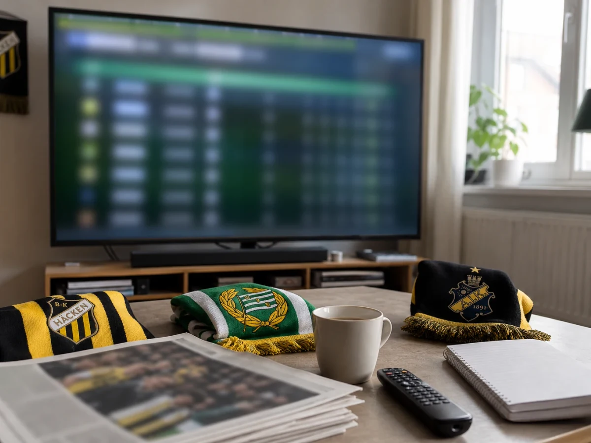 Två poäng skiljer – Häcken försvarar serieledningen mot AIK