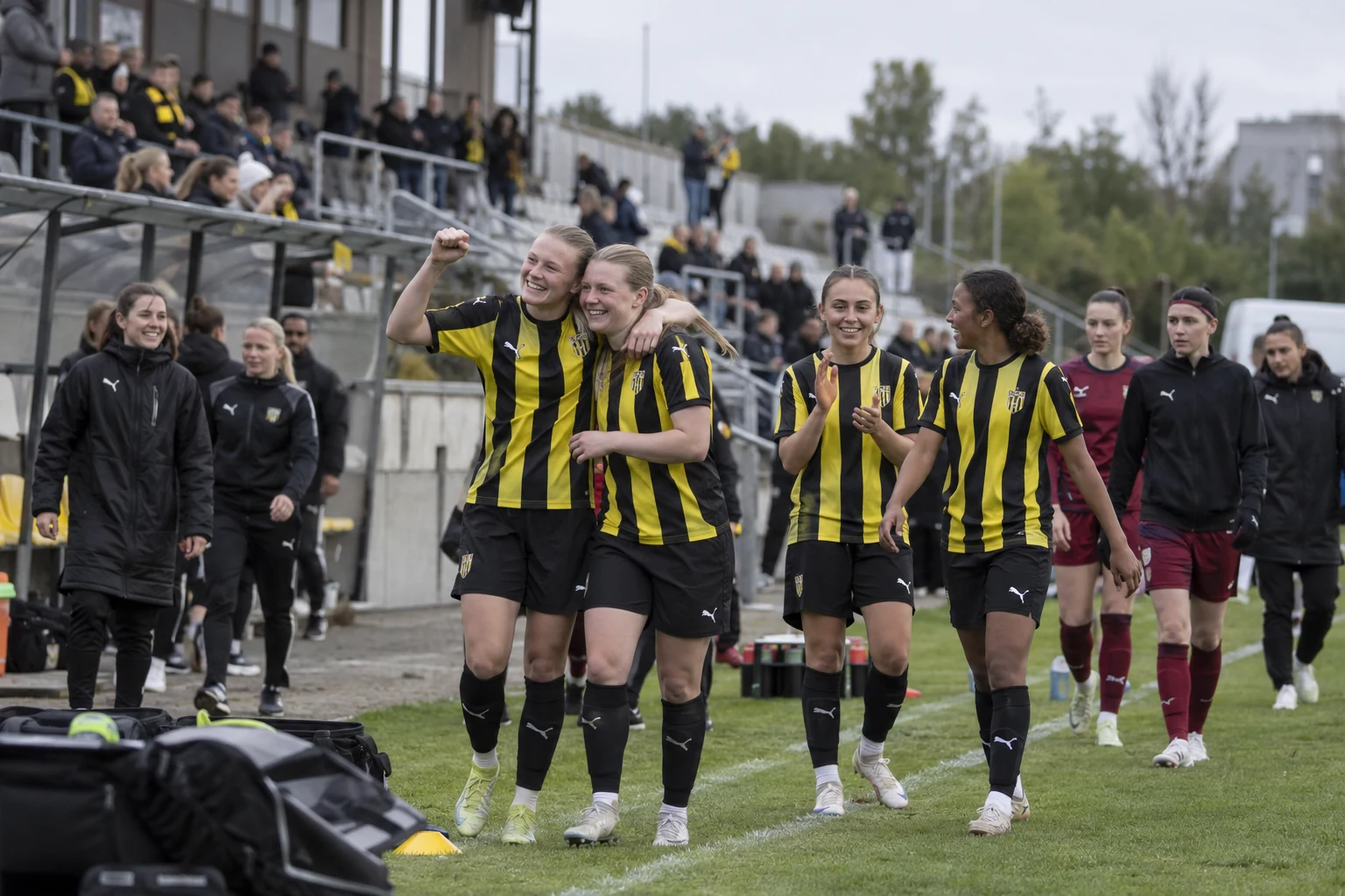 Häcken vann med 9-0 mot Uppsala
