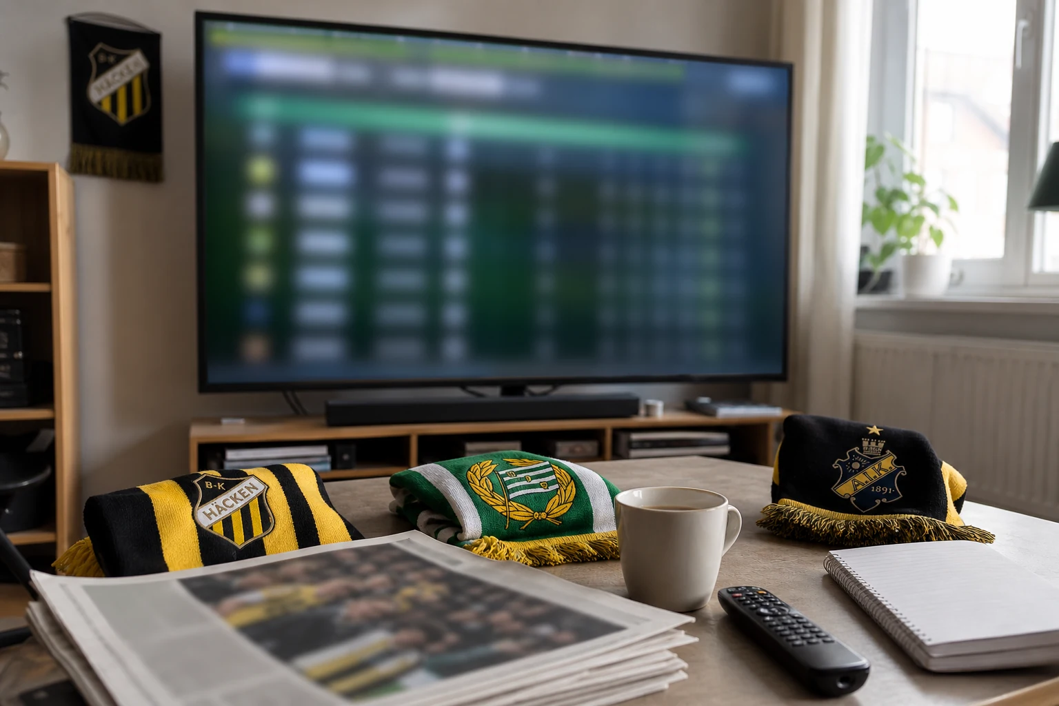 Två poäng skiljer – Häcken försvarar serieledningen mot AIK