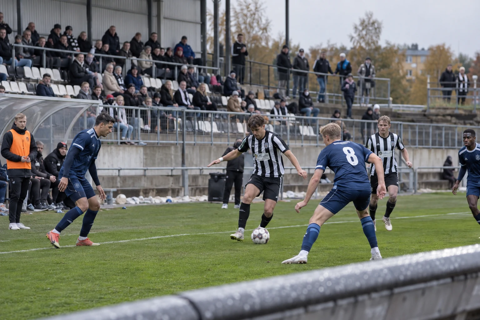 Landskrona vann stort borta mot Nordic United